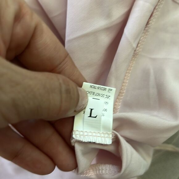 Tulle Pink Mesh Lace Dress, Elegant V-Neck Evening Dress, Autumn Winter Sexy - Picture 11 of 14